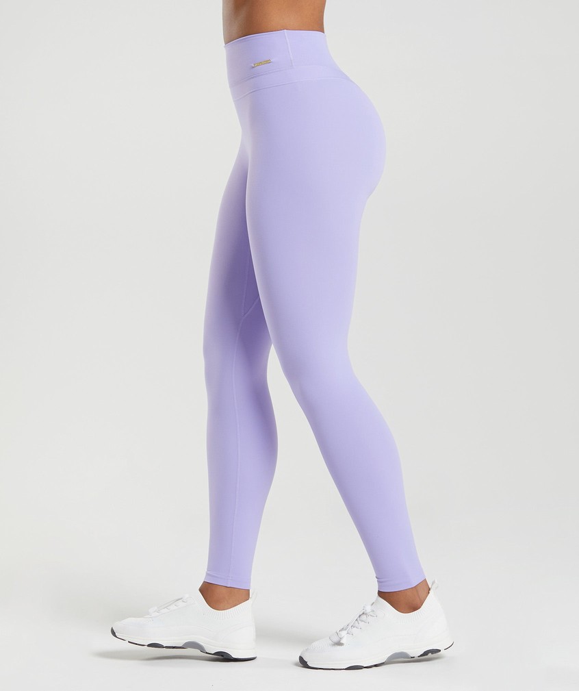 Purple Women's Gymshark Whitney High Rise Leggings | USA-35064