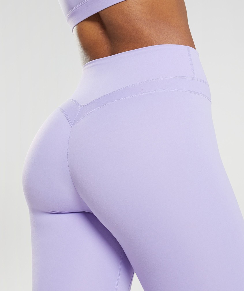 Purple Women's Gymshark Whitney High Rise Leggings | USA-35064