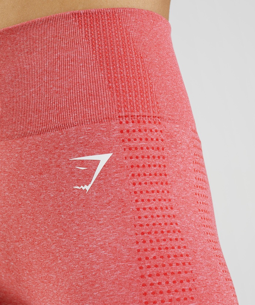 Red Women's Gymshark Vital Seamless 2.0 Leggings | USA-51083