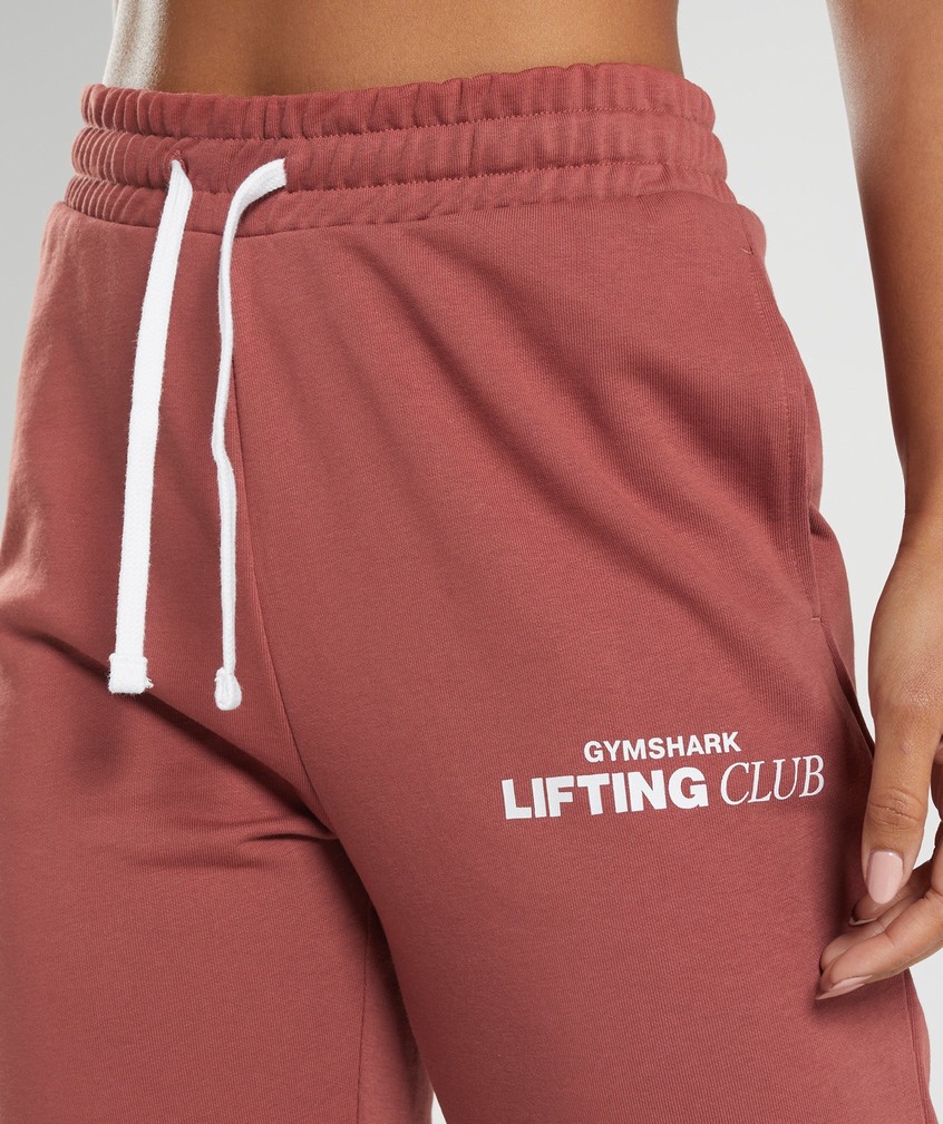 Rose Brown Women's Gymshark Social Club Joggers | USA-42198