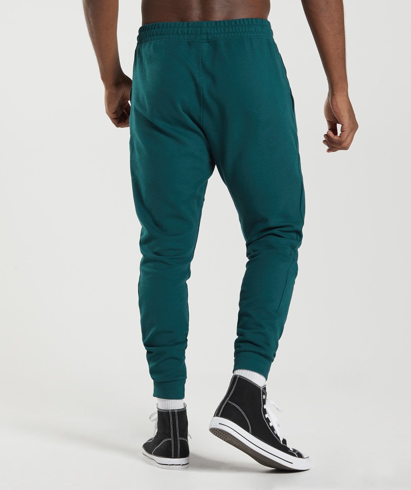 Turquoise Men's Gymshark React Joggers | USA-42386