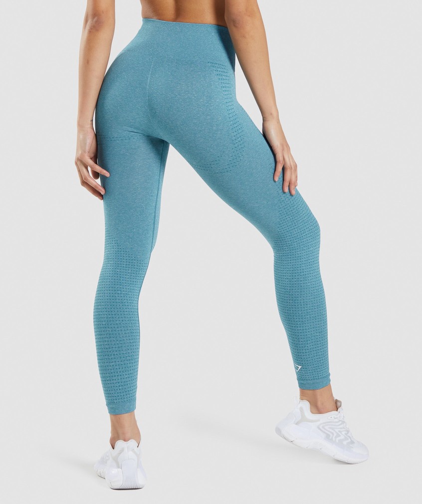 Turquoise Women's Gymshark Vital Seamless 2.0 Leggings | USA-94307