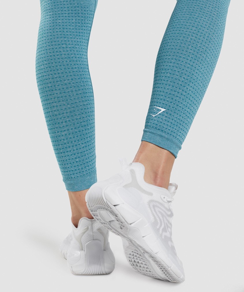 Turquoise Women's Gymshark Vital Seamless 2.0 Leggings | USA-94307