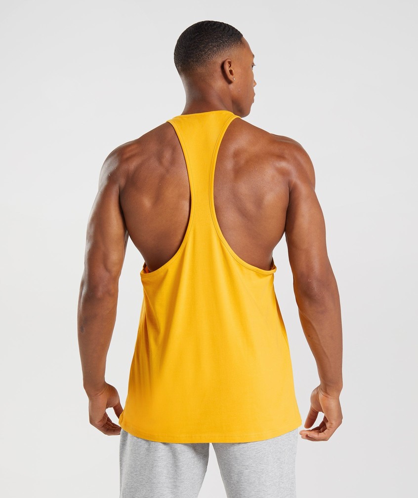 Yellow Men's Gymshark Apollo Infill Stringer | USA-36247