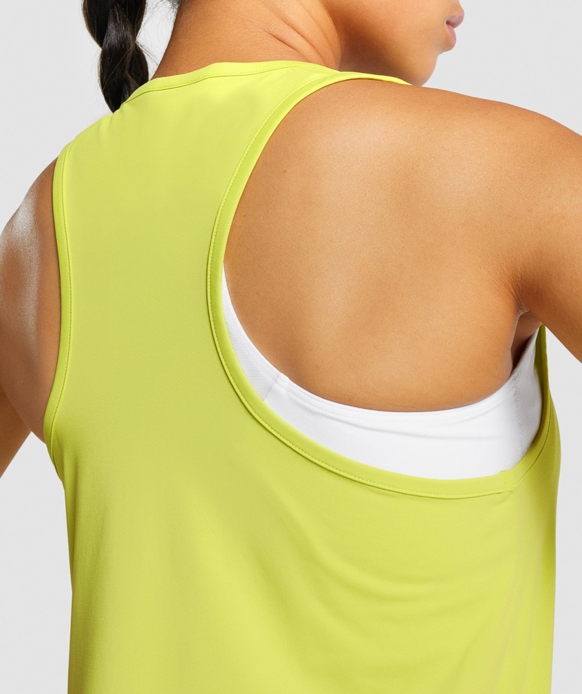 Yellow Women's Gymshark Training Vest | USA-36180